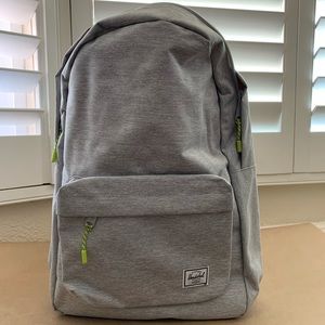 Classic Backpack Light Grey Crosshatch